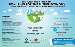 2018 Future Talent Forum (FTF), 2 October 2018, Sasana Kijang, BNM.