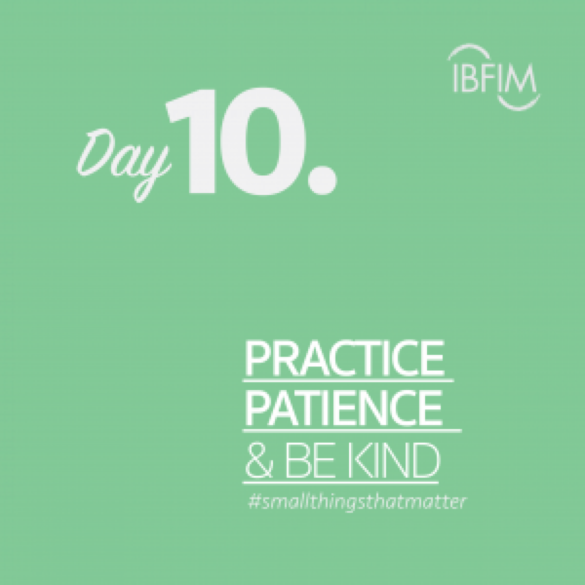 Ramadan Daily #smallthingsthatmatter